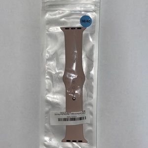 matte pink apple watch band